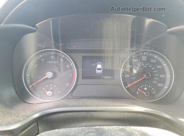 3KPF34AD5ME270588 2021 KIA FORTE Black Вид щитка приладів