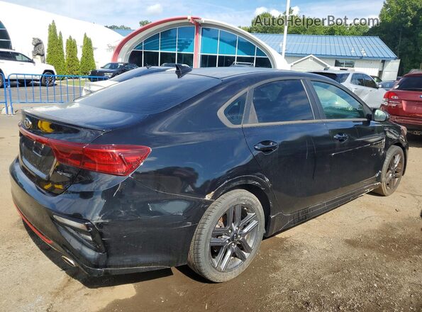 3KPF34AD5ME270588 2021 KIA FORTE Black Задня права чверть