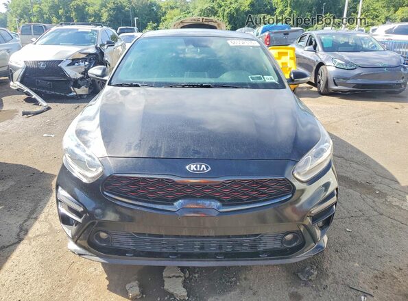 3KPF34AD5ME270588 2021 KIA FORTE Black Вид спереду