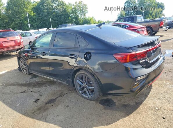 3KPF34AD5ME270588 2021 KIA FORTE Black Задня ліва чверть