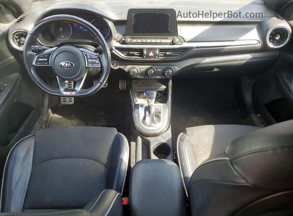 3KPF34AD5ME270588 2021 KIA FORTE Black Вид панелі приладів