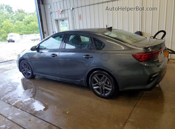 3KPF34AD5ME309695 2021 KIA FORTE Gray Rear left