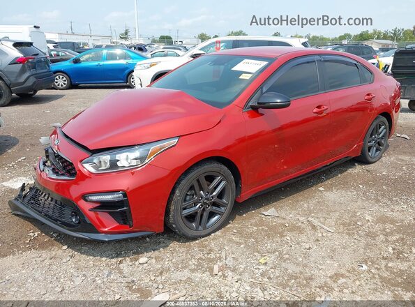 3KPF34AD5ME356922 2021 KIA FORTE Orange Передня ліва чверть