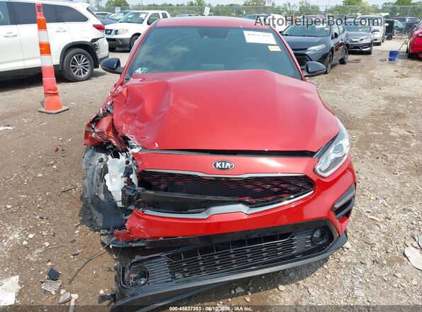 3KPF34AD5ME356922 2021 KIA FORTE Orange Вид щитка приладів