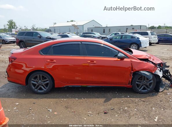 3KPF34AD5ME356922 2021 KIA FORTE Orange Вид задньої частини салону