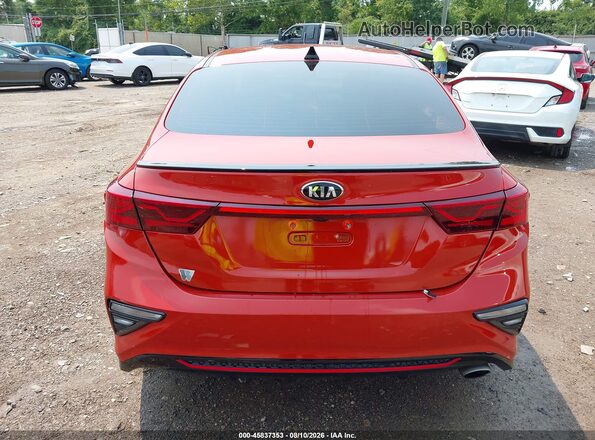 3KPF34AD5ME356922 2021 KIA FORTE Orange 