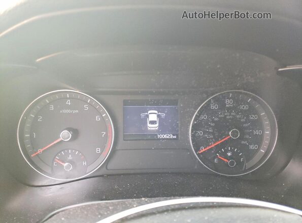 3KPF34AD6KE064810 2019 KIA FORTE Red Widok zestawu wskaźników