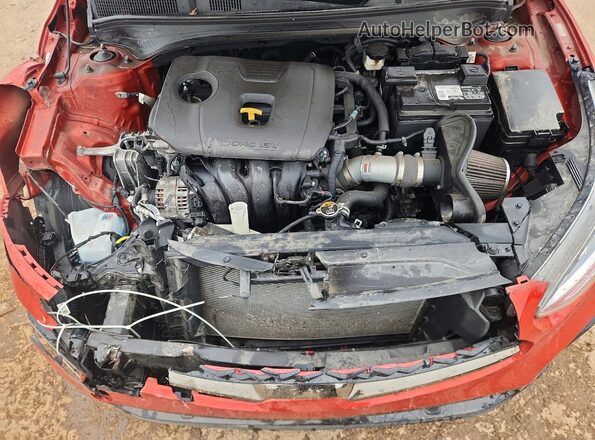 3KPF34AD6LE255449 2020 KIA FORTE Orange Widok wnętrza z tyłu
