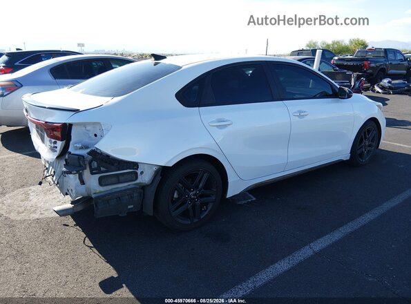 3KPF34AD6ME330412 2021 KIA FORTE White Tył prawy