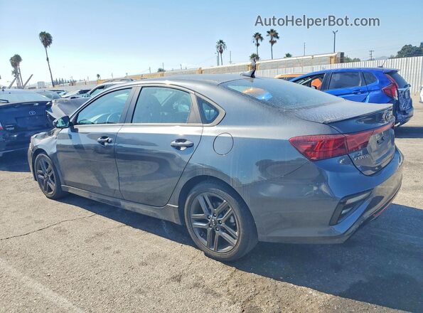 3KPF34AD6ME354077 2021 KIA FORTE Серый Задняя левая четверть