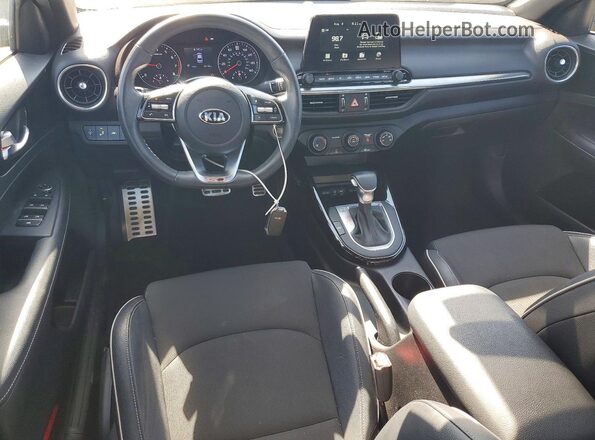 3KPF34AD6ME354077 2021 KIA FORTE Серый Вид панели приборов