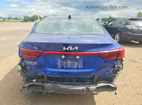 3KPF34AD6PE556325 2023 KIA FORTE Blue Rear view