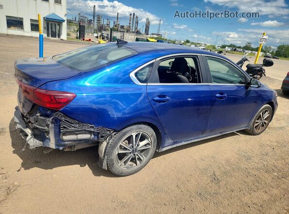 3KPF34AD6PE556325 2023 KIA FORTE Blue Rear right