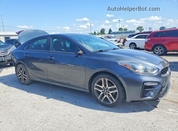 3KPF34AD7KE027698 2019 KIA FORTE Gray Առջևի աջ