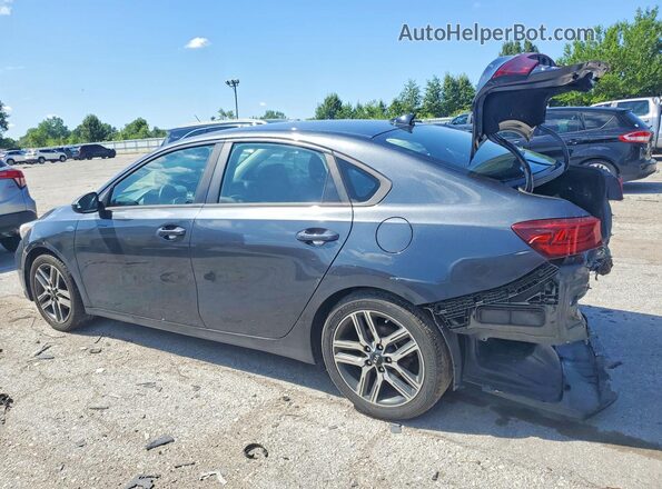 3KPF34AD7KE027698 2019 KIA FORTE Gray Հետևի ձախ