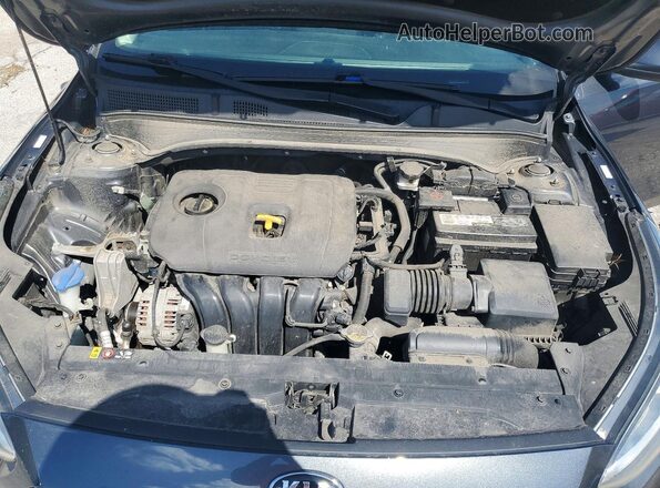 3KPF34AD7KE027698 2019 KIA FORTE Gray Սալոնի հետևի տեսք