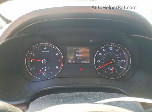 3KPF34AD7KE027698 2019 KIA FORTE Gray Սարքավորումների վահանակի տեսք