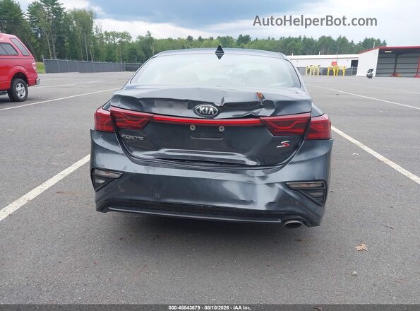 3KPF34AD7KE028897 2019 KIA FORTE Gray 