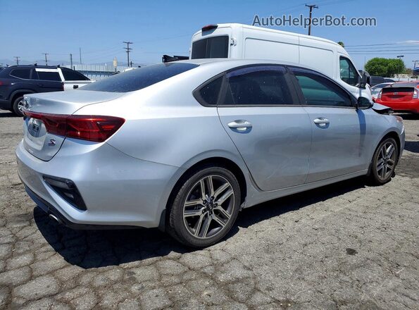 3KPF34AD7KE064427 2019 KIA FORTE Серебряный Задняя правая четверть