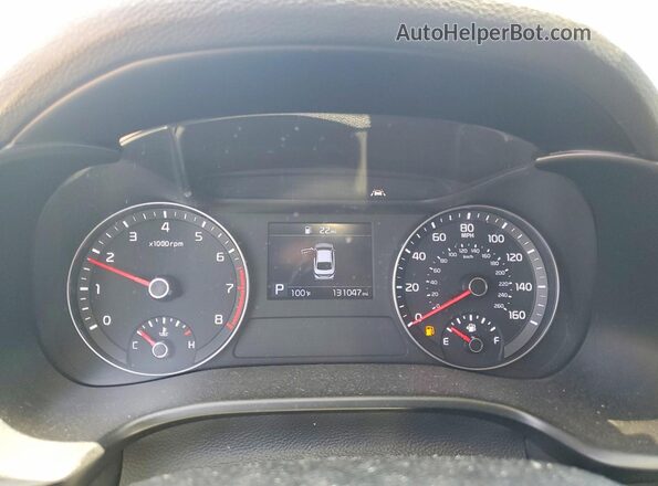 3KPF34AD7KE064427 2019 KIA FORTE Серебряный Вид щитка приборов