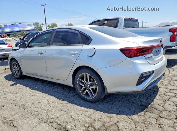 3KPF34AD7KE064427 2019 KIA FORTE Серебряный Задняя левая четверть