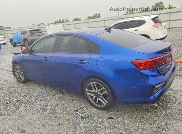 3KPF34AD7KE094625 2019 KIA FORTE Blue Հետևի ձախ