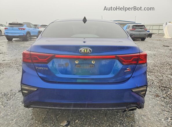 3KPF34AD7KE094625 2019 KIA FORTE Blue Հետևի տեսք