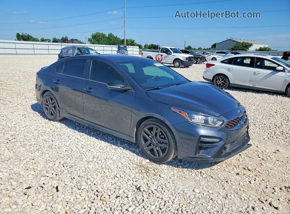 3KPF34AD7LE200475 2020 KIA FORTE Charcoal Delantero derecho