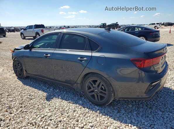 3KPF34AD7LE200475 2020 KIA FORTE Charcoal Trasero izquierdo