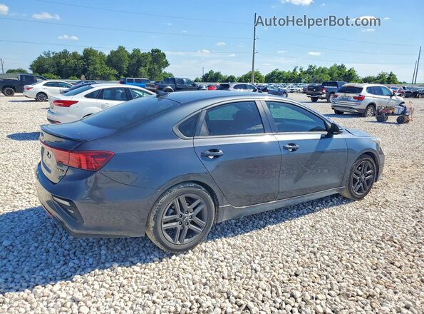 3KPF34AD7LE200475 2020 KIA FORTE Charcoal Trasero derecho