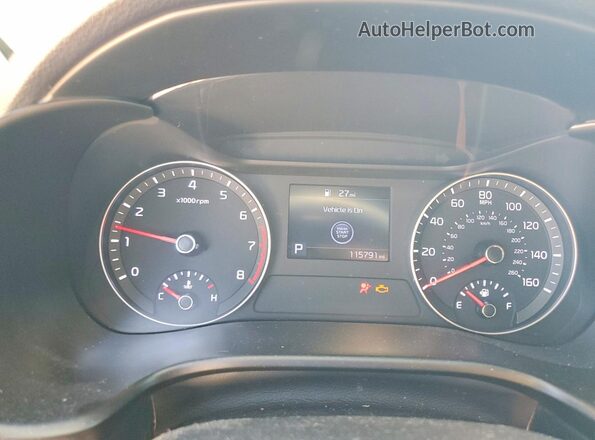3KPF34AD7LE200475 2020 KIA FORTE Charcoal Vista del cuadro de instrumentos