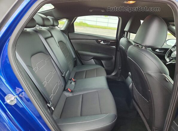 3KPF34AD7LE218331 2020 KIA FORTE Blue Widok tylnych siedzeń