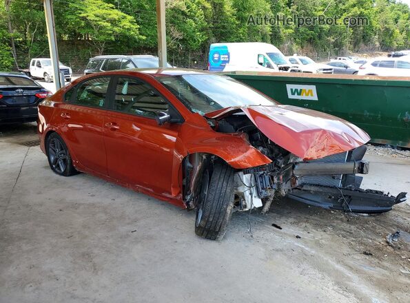 3KPF34AD7LE234268 2020 KIA FORTE Orange Delantero derecho