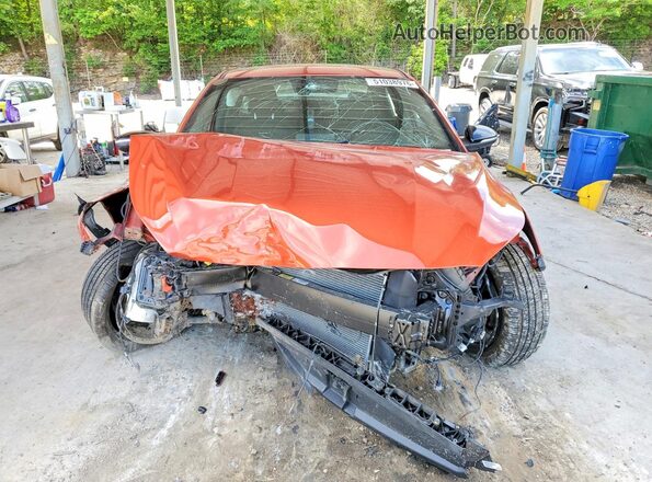 3KPF34AD7LE234268 2020 KIA FORTE Orange Vista frontal