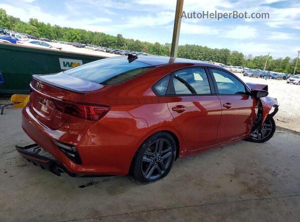 3KPF34AD7LE234268 2020 KIA FORTE Orange Trasero derecho