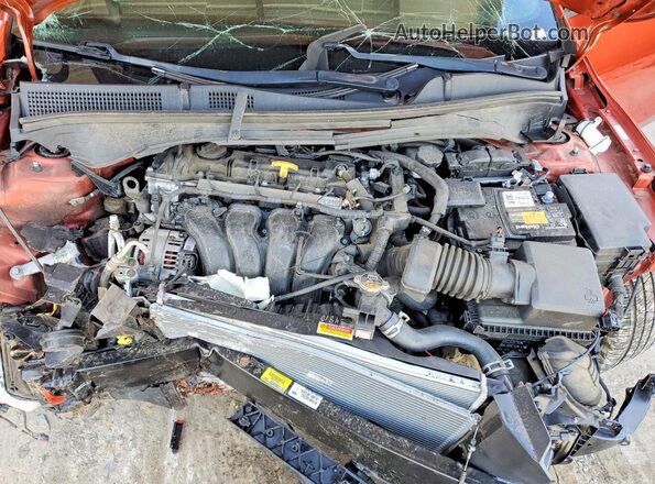3KPF34AD7LE234268 2020 KIA FORTE Orange Vista interior trasera
