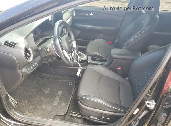 3KPF34AD7ME405294 2021 KIA FORTE Black Vista interior delantera