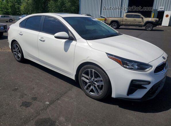 3KPF34AD8KE076019 2019 KIA FORTE White Front right