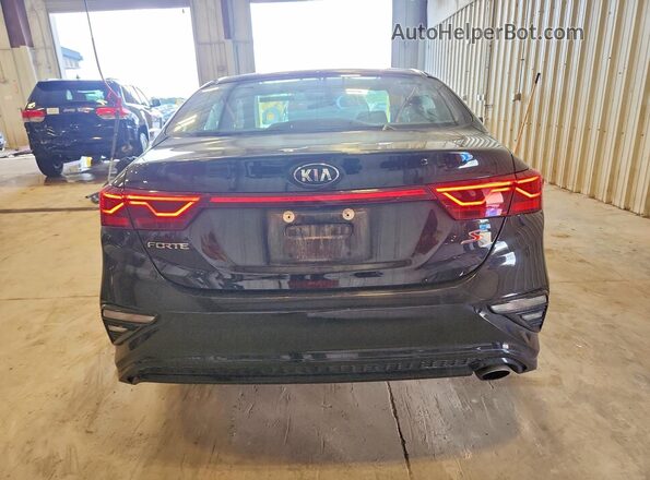 3KPF34AD8KE096917 2019 KIA FORTE Black Вид ззаду
