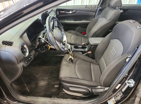 3KPF34AD8KE096917 2019 KIA FORTE Black Вид салону спереду