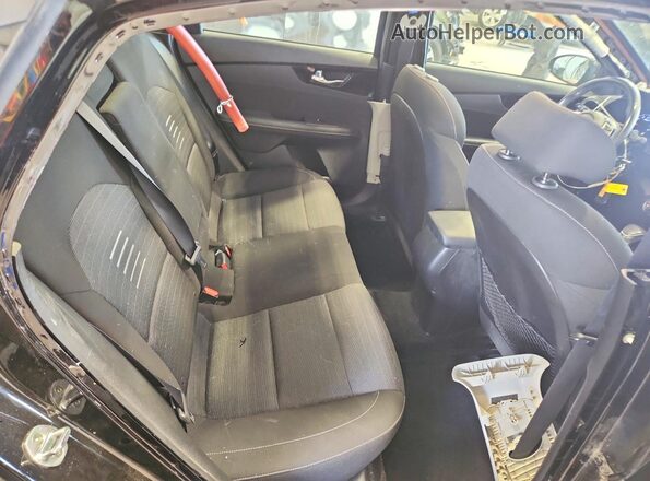 3KPF34AD8KE096917 2019 KIA FORTE Black Вид задніх сидінь
