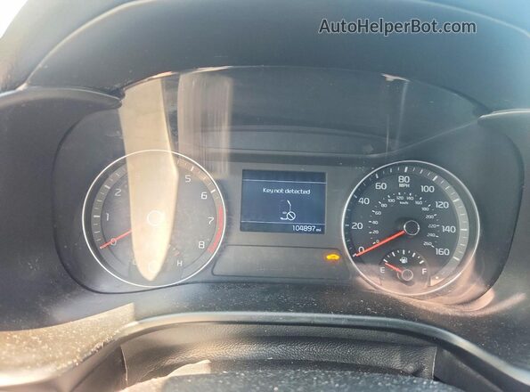 3KPF34AD8LE138312 2020 KIA FORTE Red Vista del cuadro de instrumentos