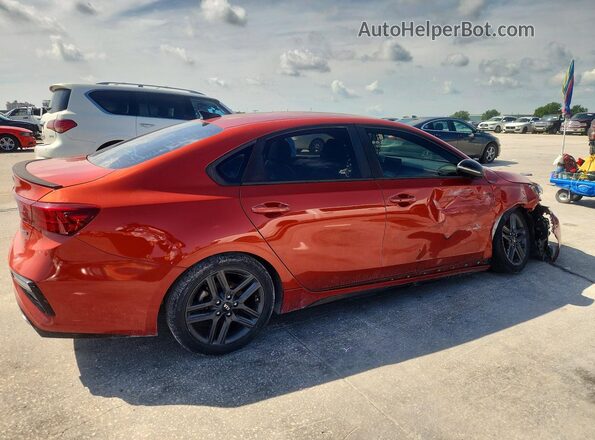 3KPF34AD8LE138312 2020 KIA FORTE Red Trasero derecho