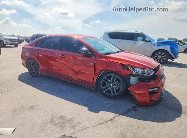 3KPF34AD8LE138312 2020 KIA FORTE Red Delantero derecho