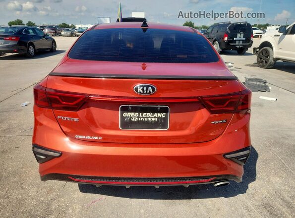 3KPF34AD8LE138312 2020 KIA FORTE Red Vista trasera