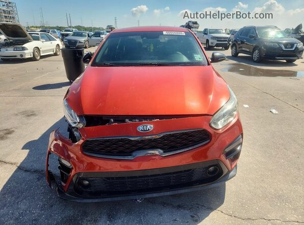 3KPF34AD8LE138312 2020 KIA FORTE Red Vista frontal