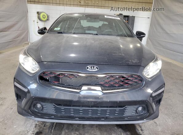3KPF34AD8LE149942 2020 KIA FORTE Gray Вид спереду
