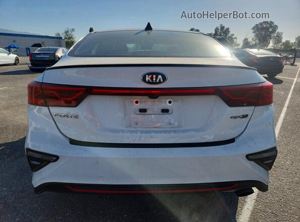 3KPF34AD8LE182147 2020 KIA FORTE White უკანა ხედი