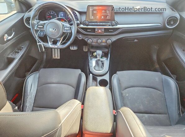 3KPF34AD8LE182147 2020 KIA FORTE White წინა პანელის ხედი