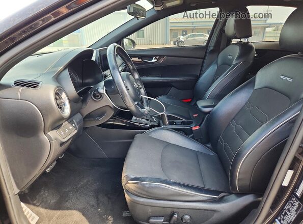3KPF34AD8ME309755 2021 KIA FORTE Black Vista interior delantera